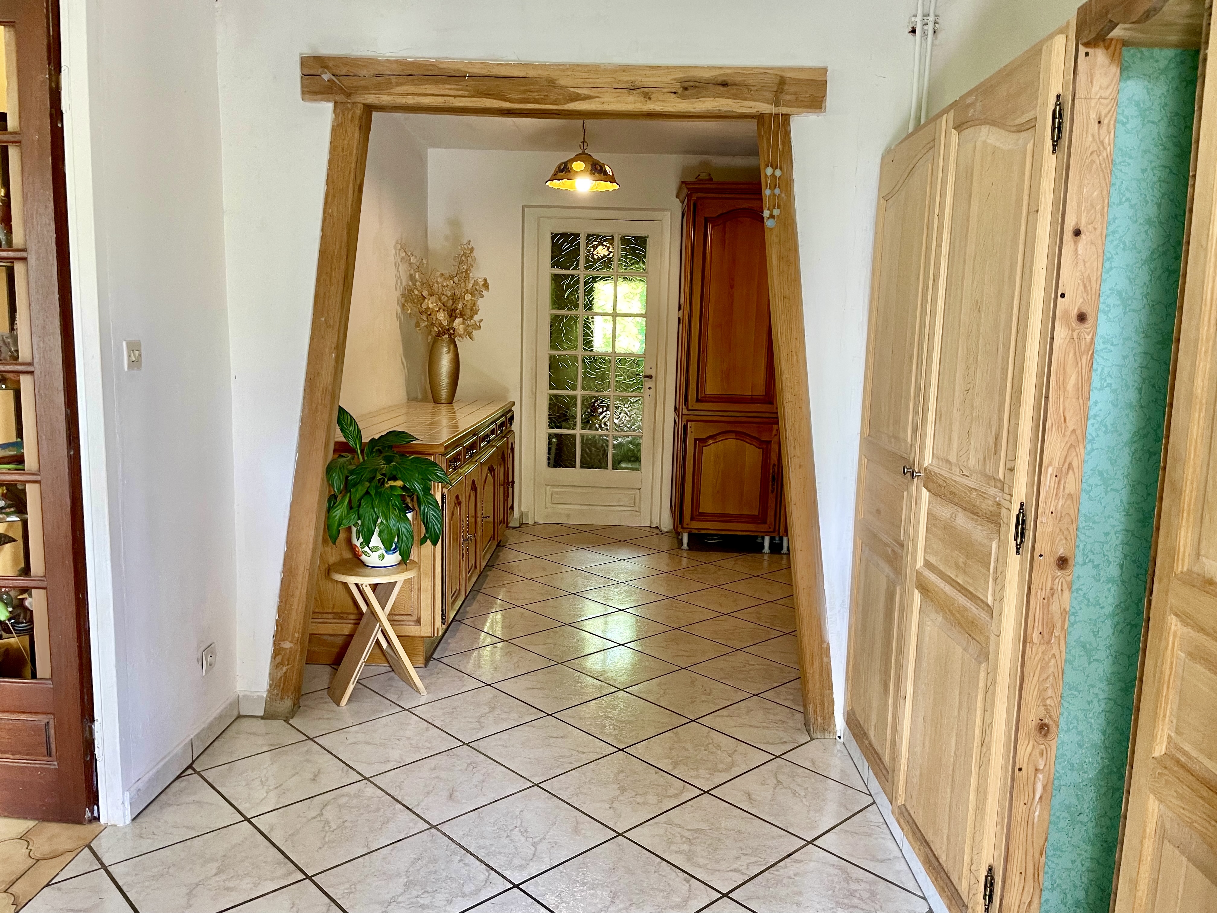 Entrée de la maison de plain-pied — Charmont, Marne